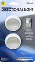 Luz nocturna automática LED direccional giratoria (paquete de 2)