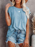 Relaxed Fit Crew Neck Tee