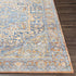 Alfombra con medallón azul y naranja de Ripponlea