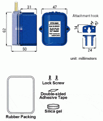 RTR-05B1 Large Capacity Battery Kit for RTR Series Loggers