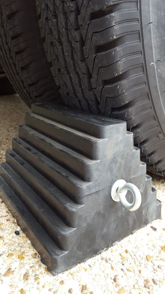 Calzo de goma para ruedas de 9 libras | WC