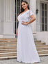 Plus Size Formal Dress with Ruffles