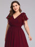 Plus Size Formal Dress with Ruffles