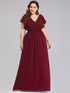Plus Size Formal Dress with Ruffles