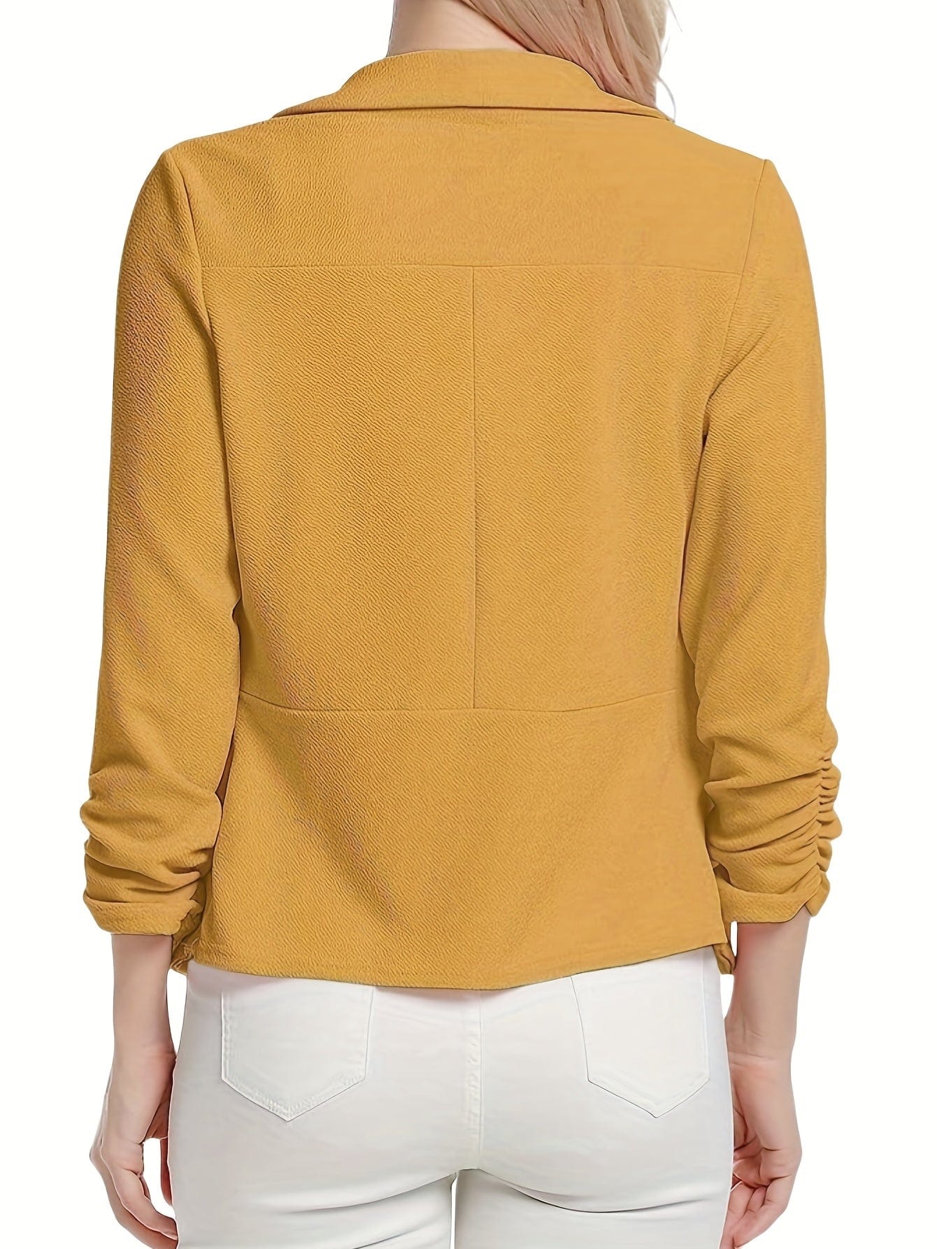 Buttonless Blazer Jacket