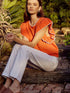Summer Knit Ruffle Top