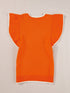 Summer Knit Ruffle Top