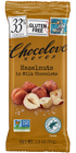 Chocolove - Mini barras de chocolate con leche y avellanas, 35 g (paquete de 12) - Delicia kosher sin gluten