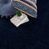 Alfombra de pelo largo Heavenly Solid Navy Blue - Liquidación