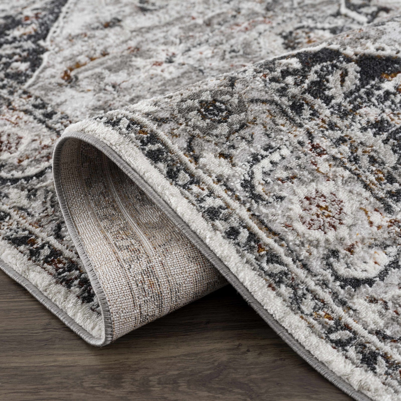 Alfombra Liverpool gris oscuro - Ofertas especiales