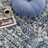 Alfombra azul Michie - Liquidación