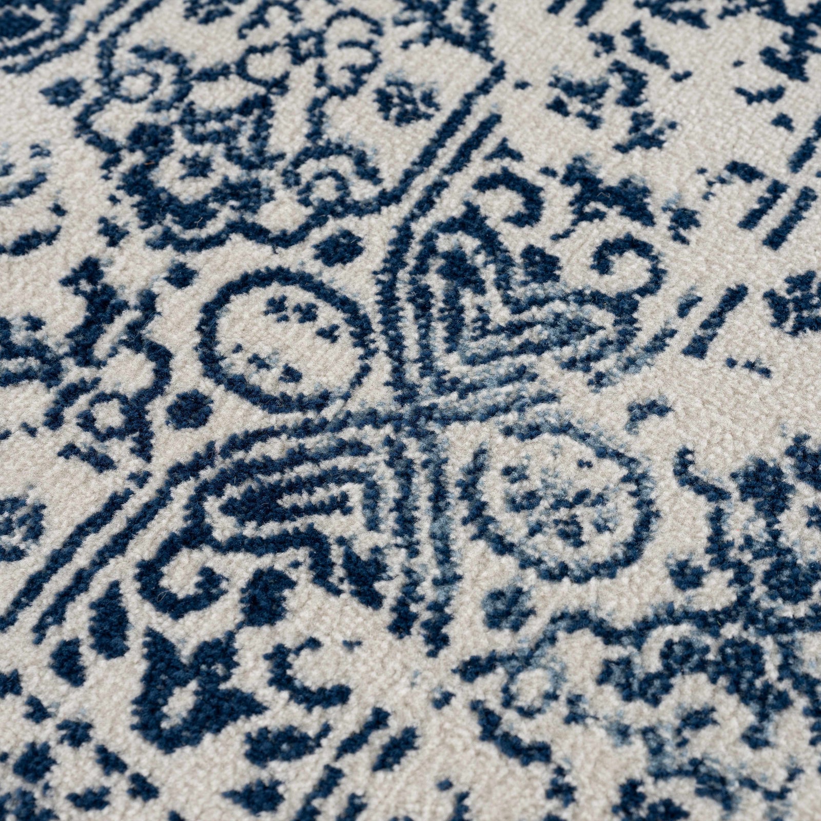 Alfombra azul Michie - Liquidación