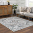 Alfombra Liverpool gris y azul - Ofertas