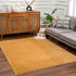 Alfombra de felpa Heavenly Solid Mustard - Liquidación