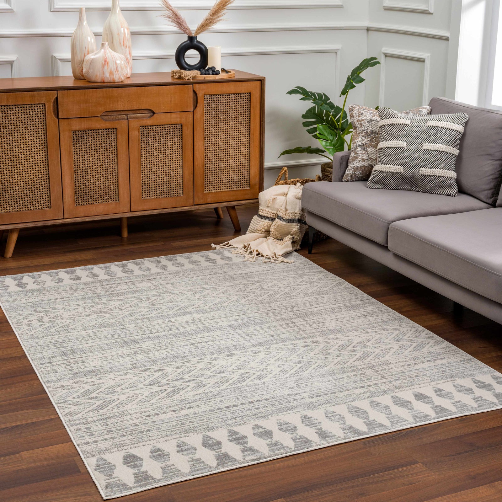 Alfombra estilo tribal Chinnor - Promoción