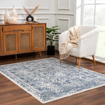 Alfombra azul Michie - Liquidación