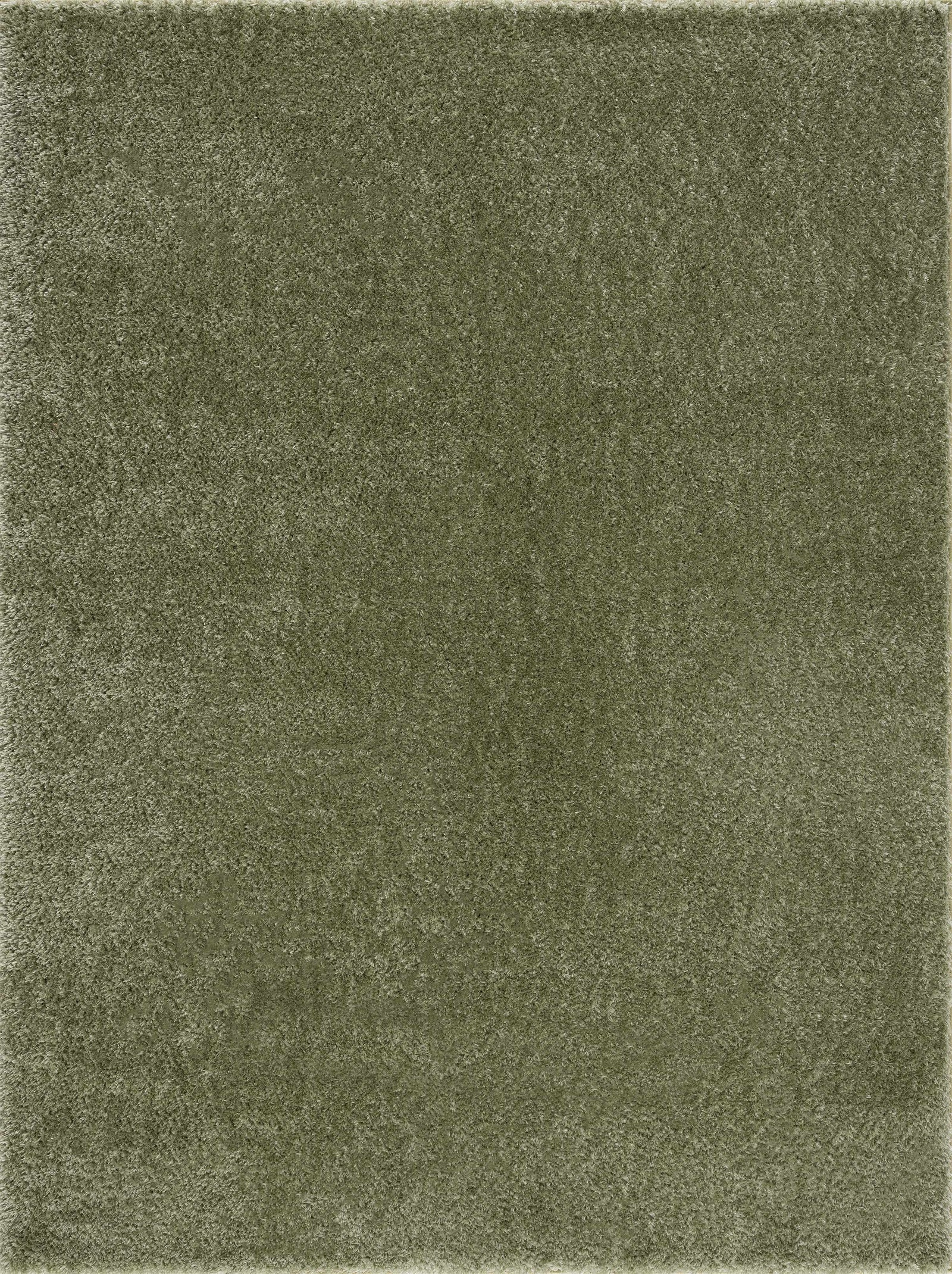 Alfombra de felpa verde sólido Heavenly - Liquidación