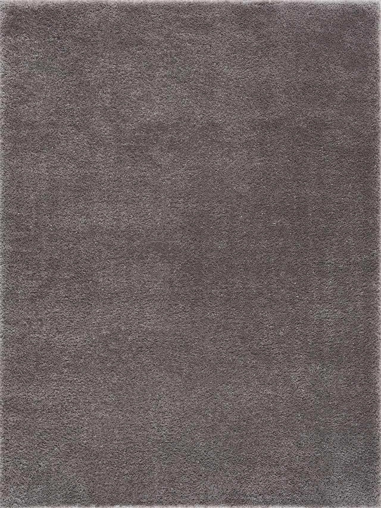 Alfombra de felpa gris sólida Heavenly - Liquidación