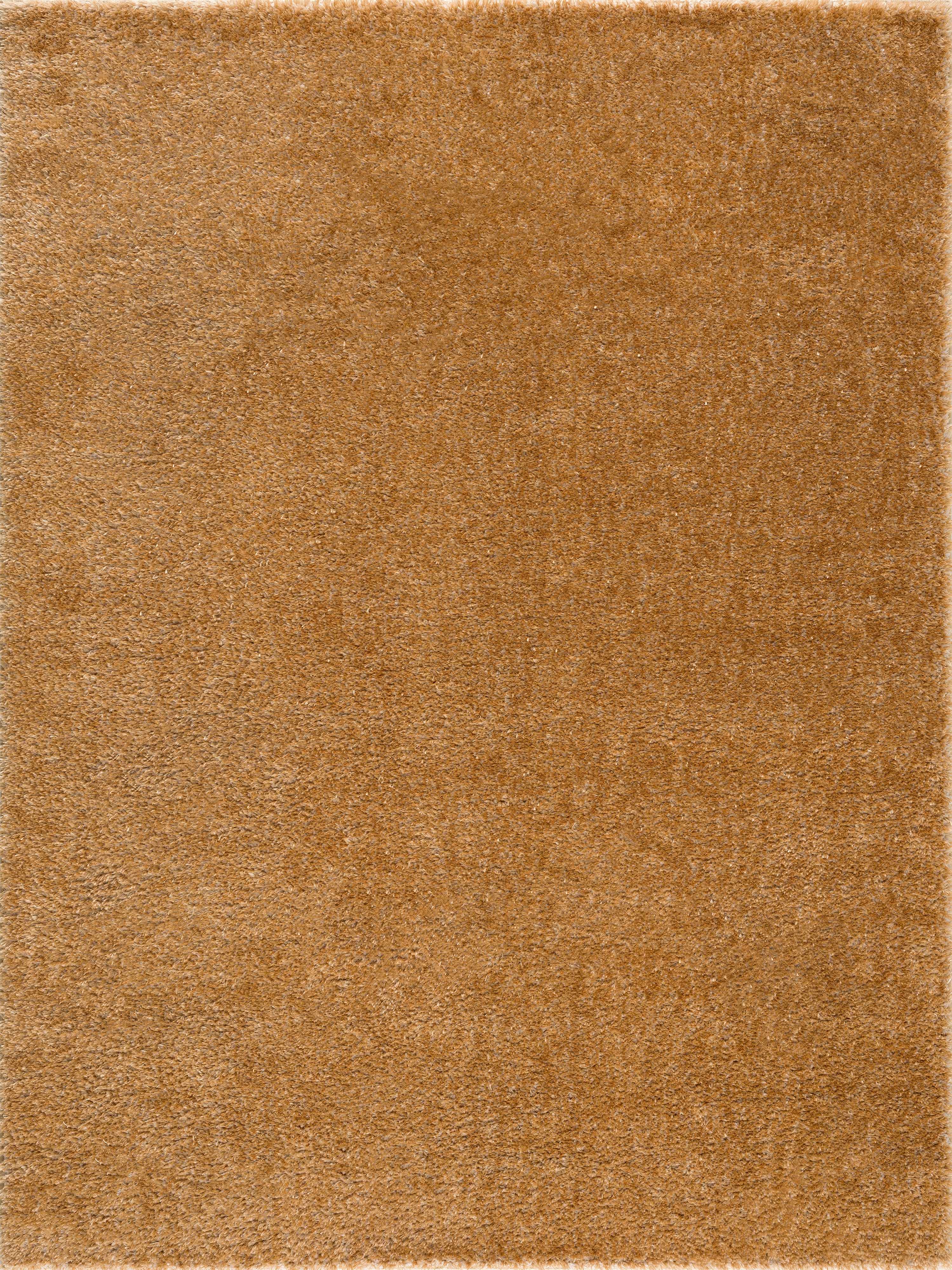 Alfombra de felpa Heavenly Solid Mustard - Liquidación