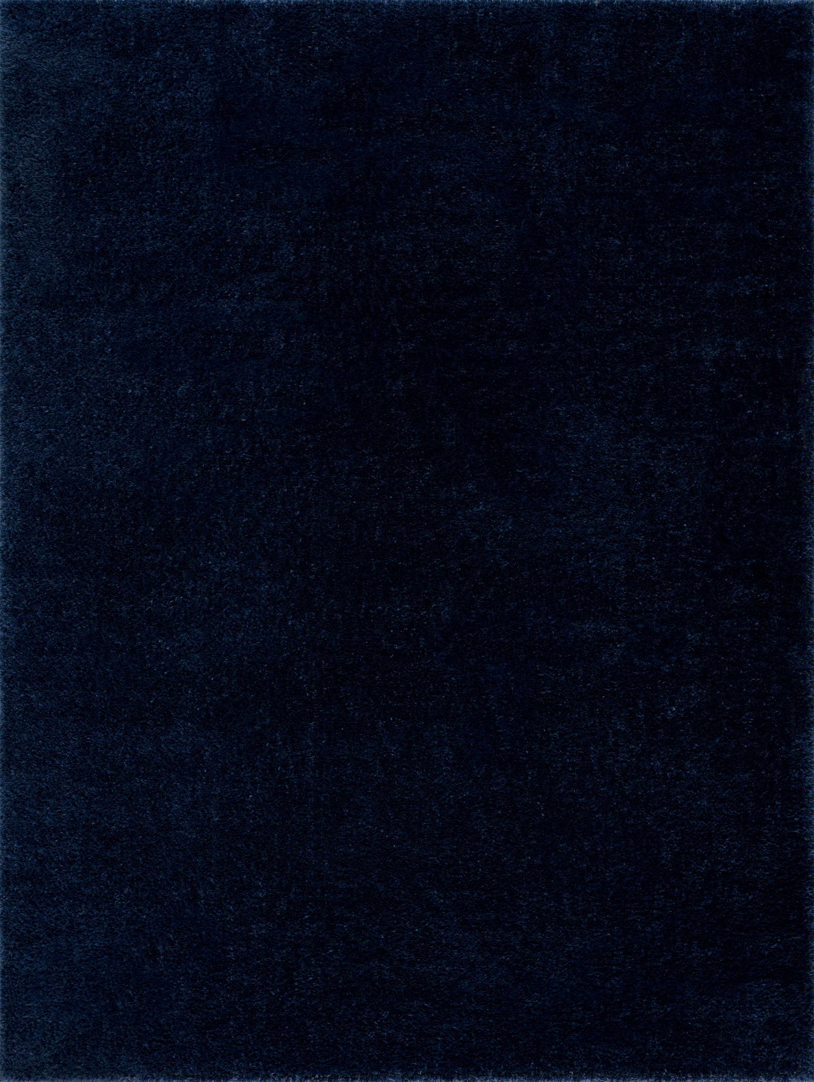 Alfombra de pelo largo Heavenly Solid Navy Blue - Liquidación