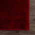Alfombra de felpa roja sólida Heavenly - Liquidación