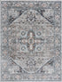 Alfombra Liverpool gris y azul - Ofertas