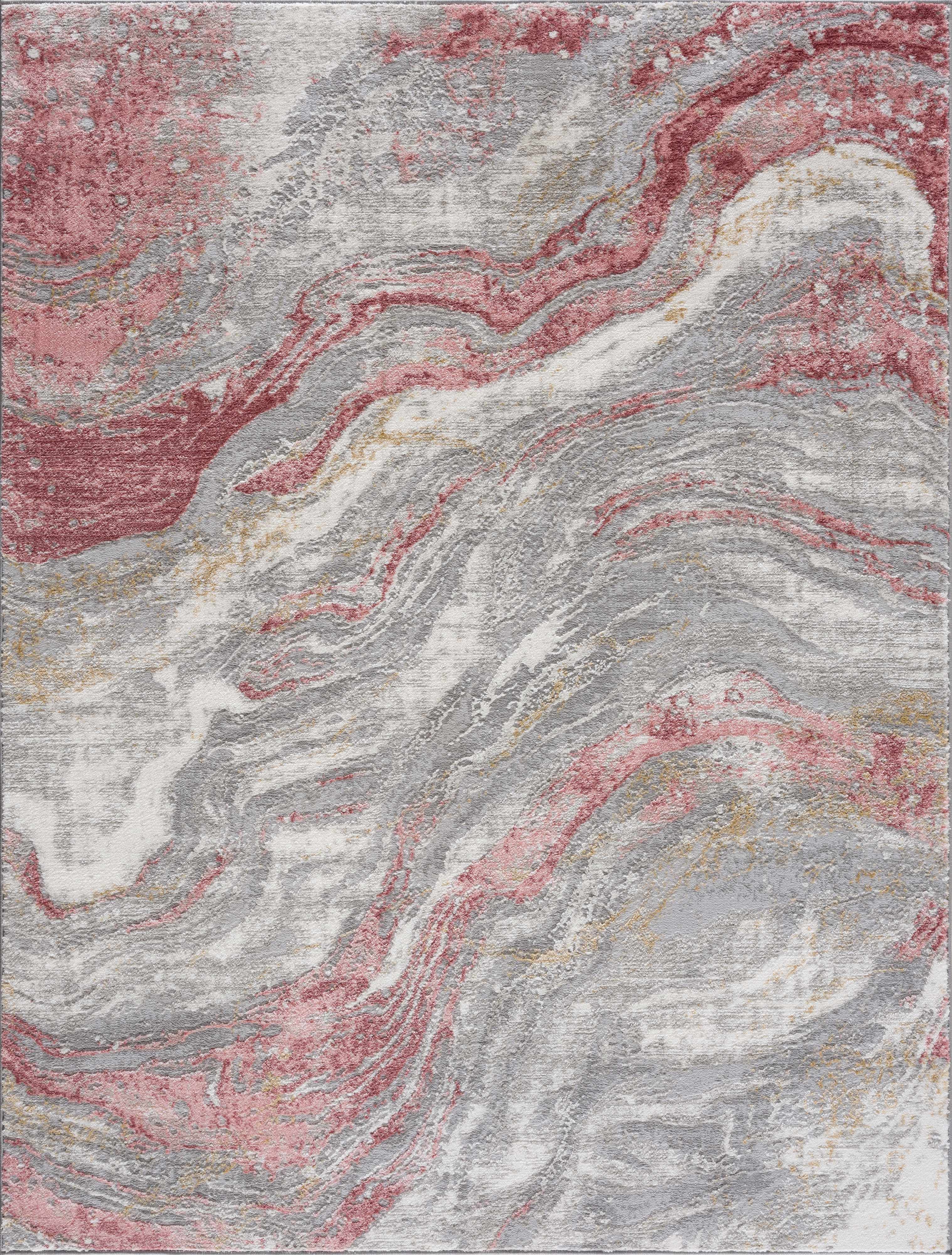 Alfombra de mármol rosa vivaz