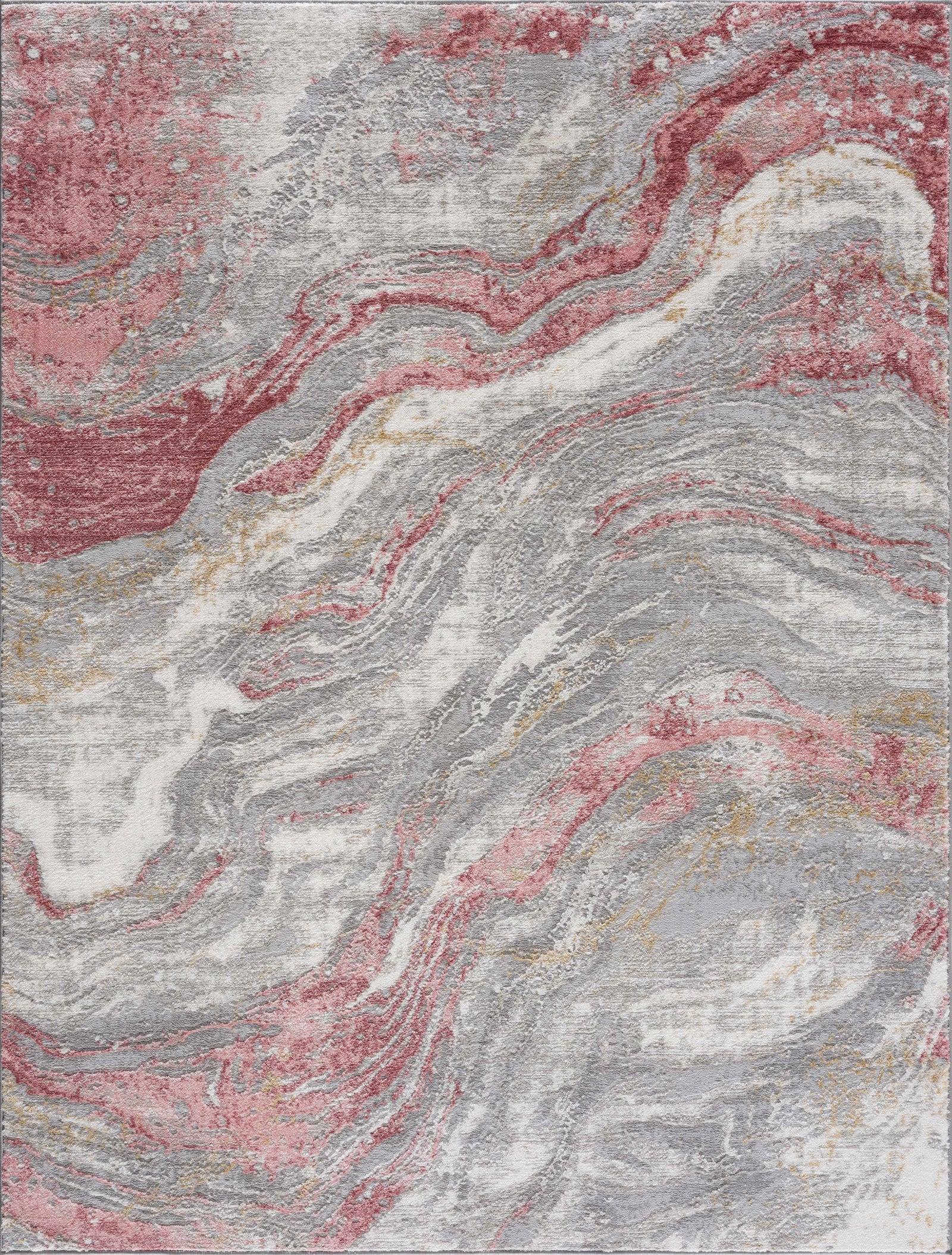 Alfombra de mármol rosa vivaz