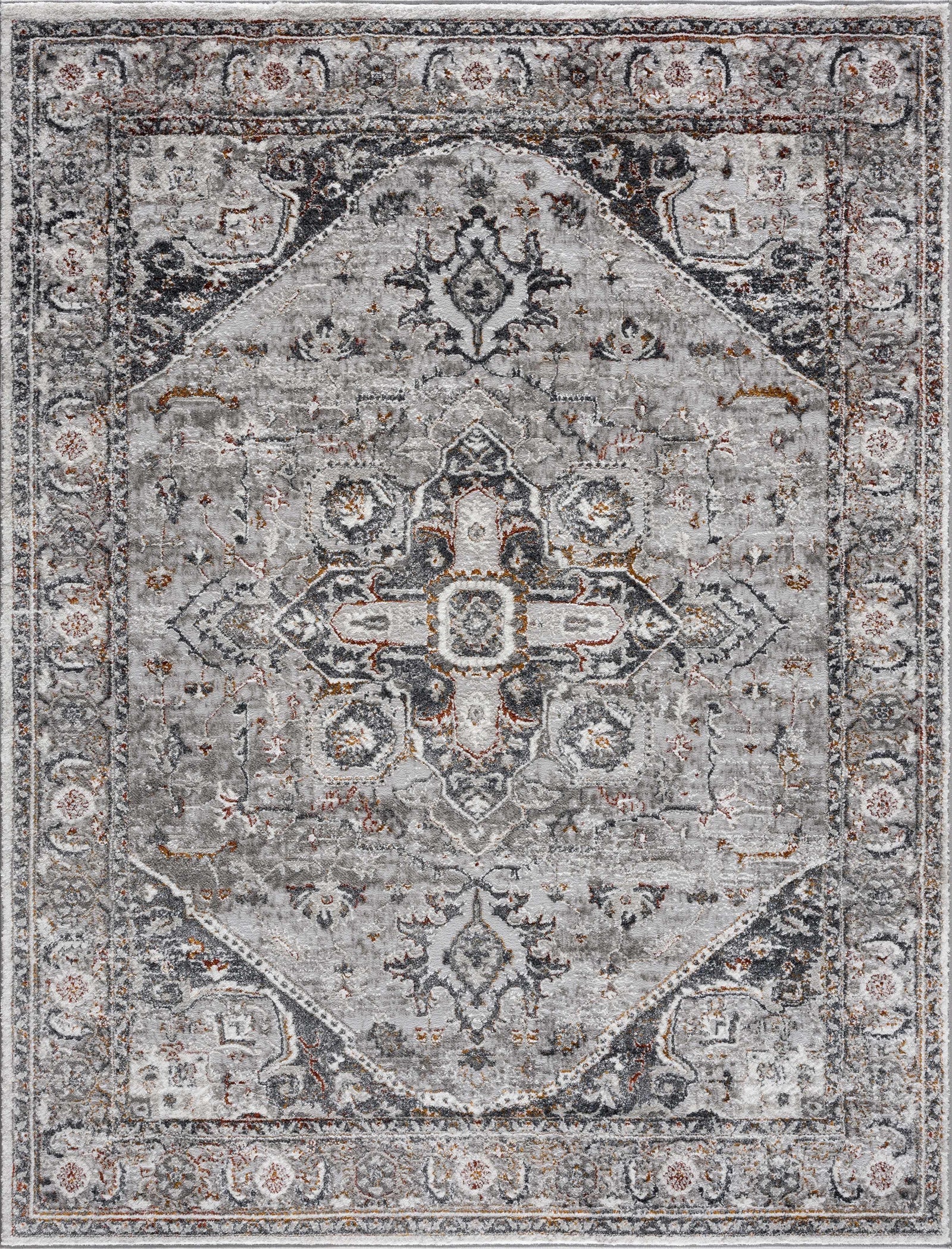 Alfombra Liverpool gris oscuro - Ofertas especiales