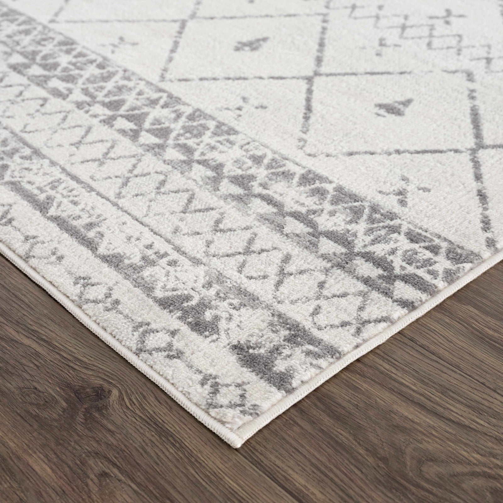 Alfombra marroquí de enrejado Newville - Liquidación