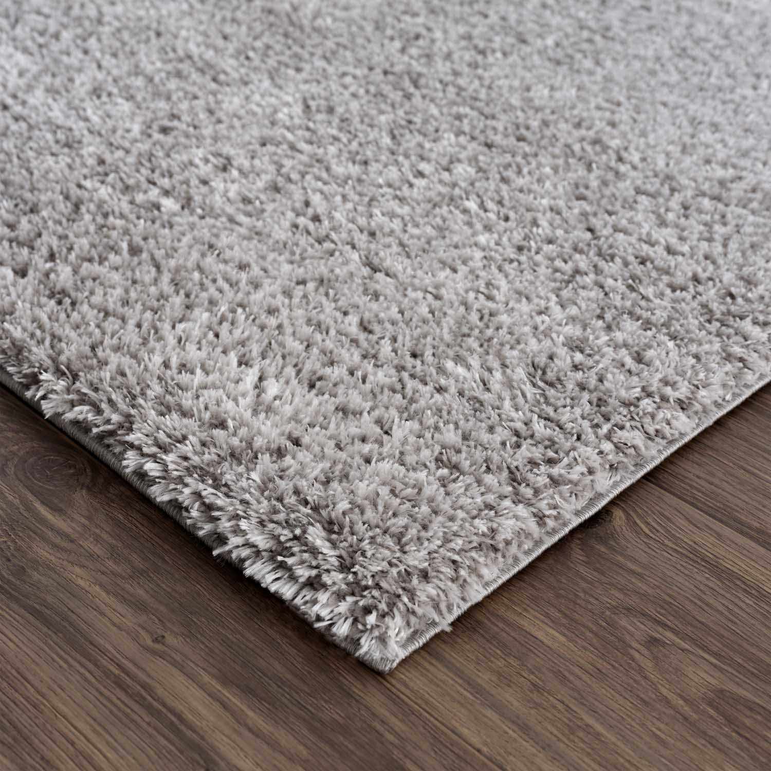 Alfombra de felpa Heavenly Solid Light Gray - Liquidación
