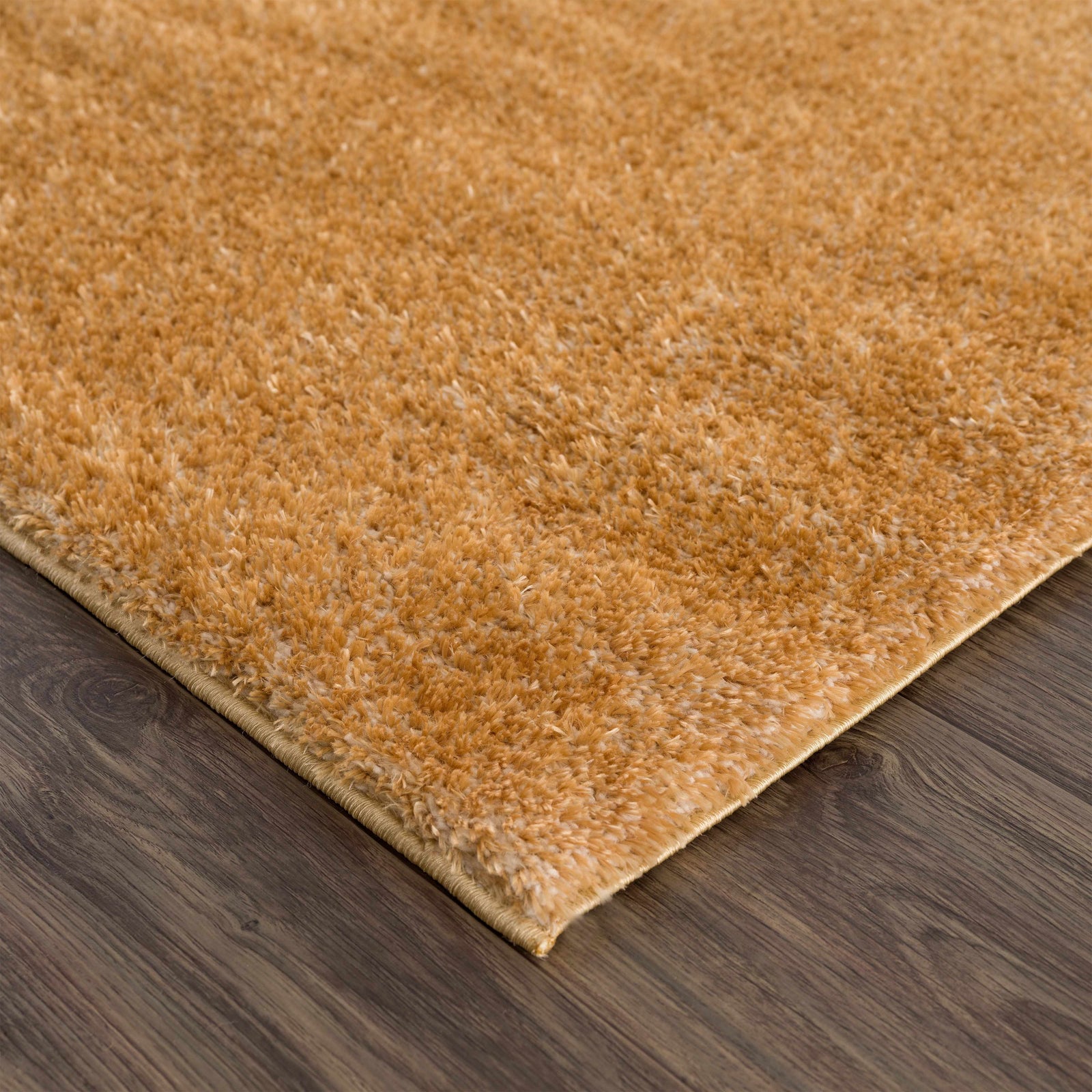 Alfombra de felpa Heavenly Solid Mustard - Liquidación