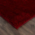 Alfombra de felpa roja sólida Heavenly - Liquidación
