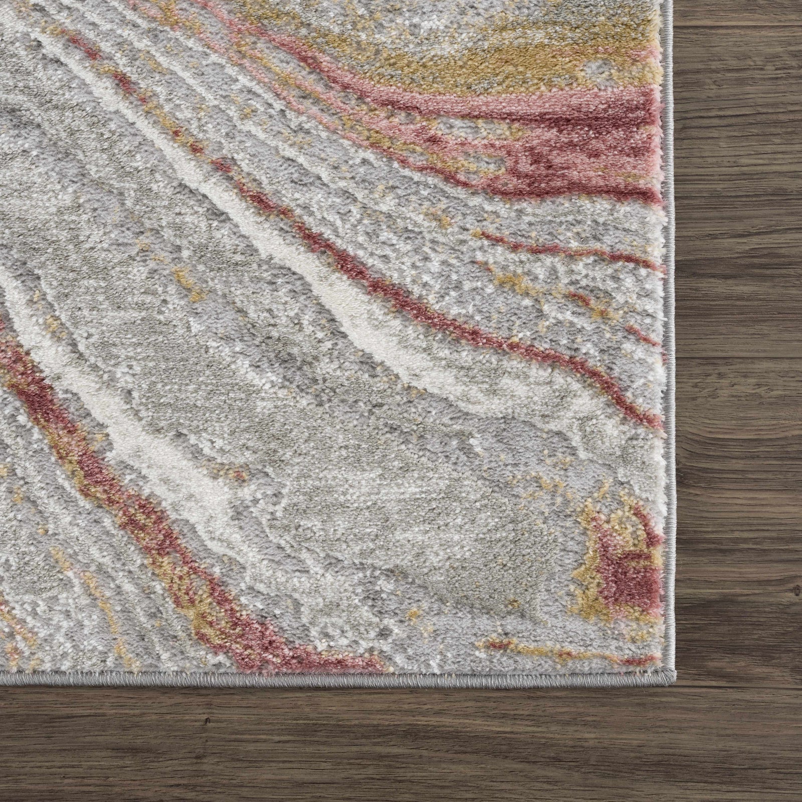 Alfombra de mármol rosa vivo