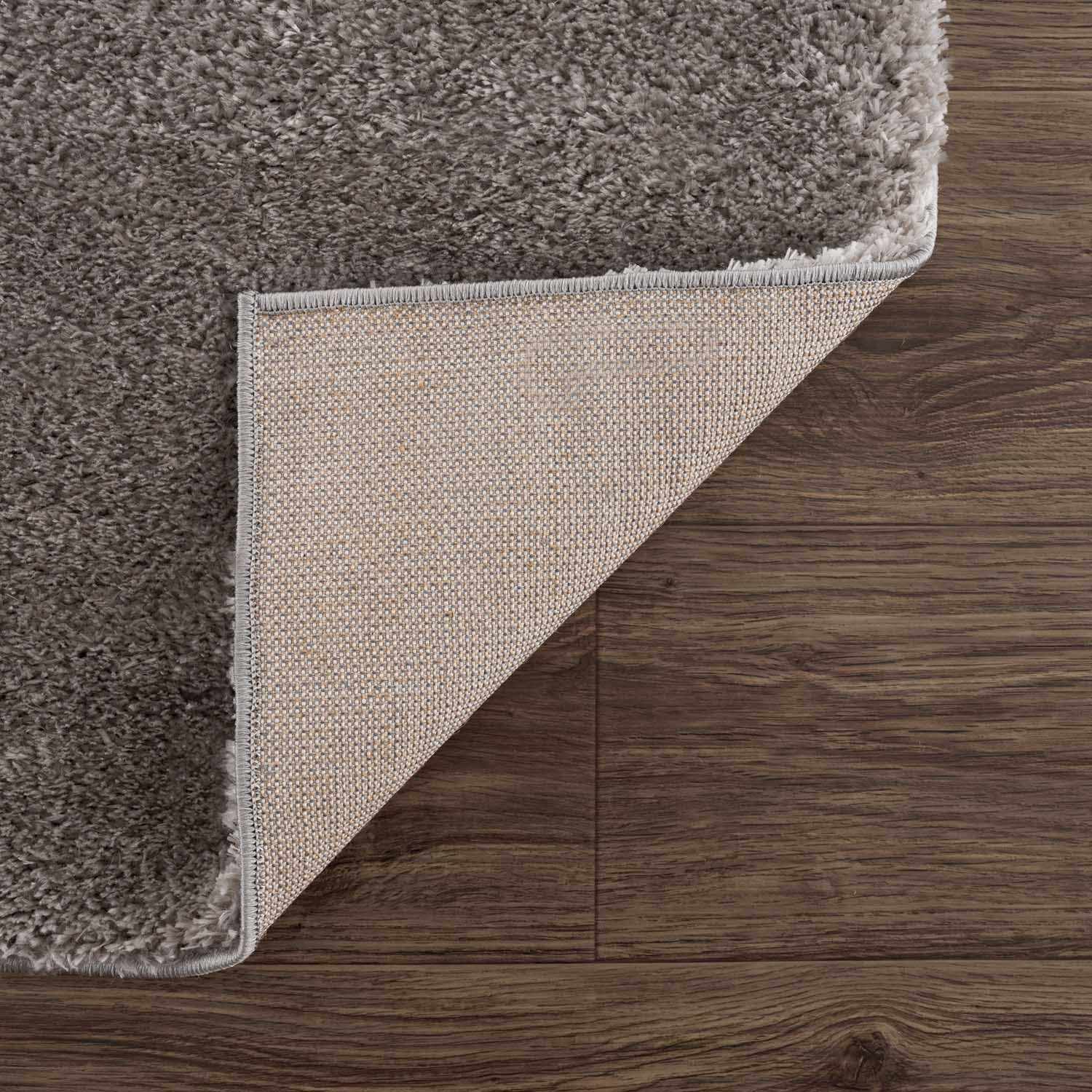 Alfombra de felpa gris sólida Heavenly - Liquidación