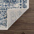 Alfombra azul Michie - Liquidación