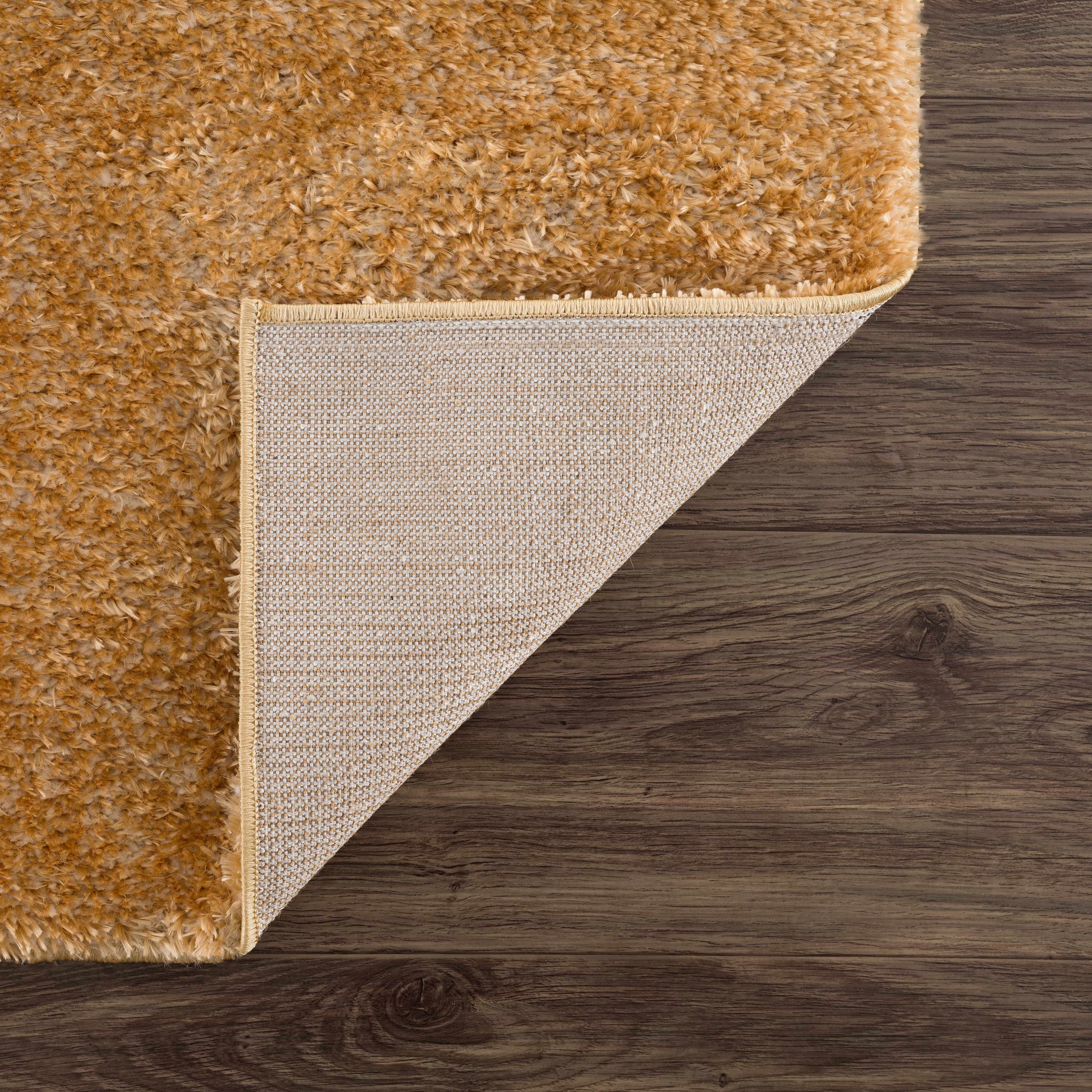Alfombra de felpa Heavenly Solid Mustard - Liquidación