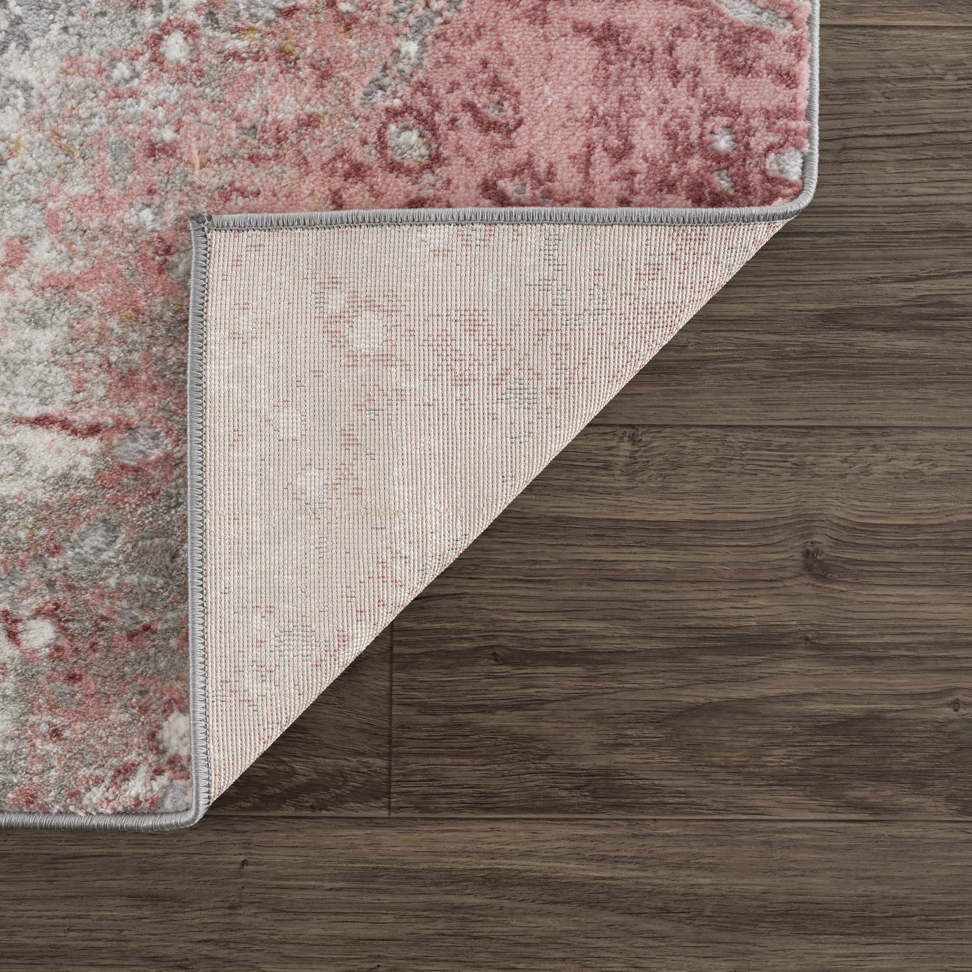 Alfombra de mármol rosa vivaz