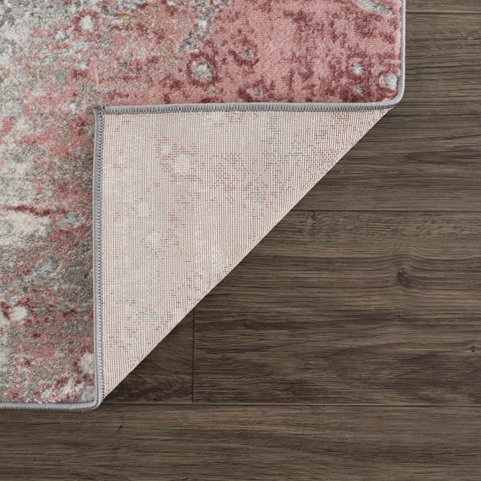 Alfombra de mármol rosa vivaz