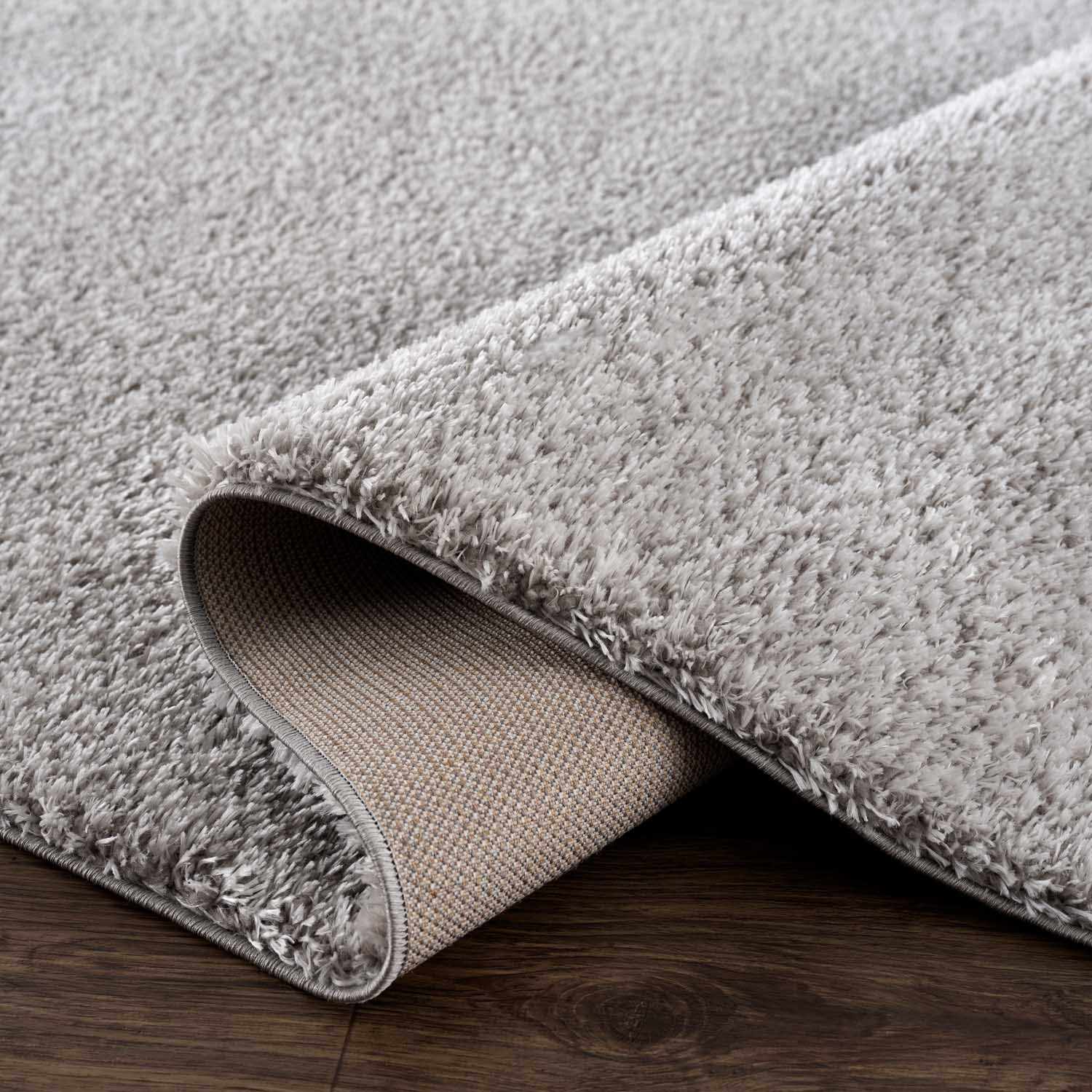 Alfombra de felpa Heavenly Solid Light Gray - Liquidación