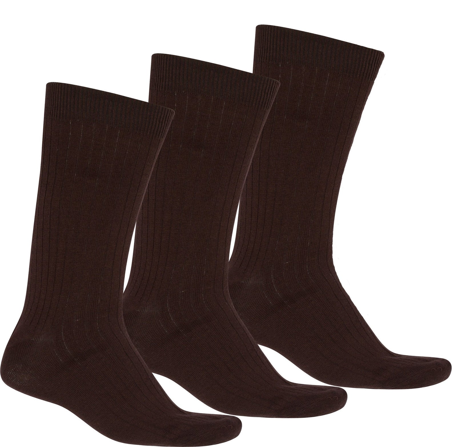 Calcetines de vestir acanalados de mezcla de algodón para hombre de Sakkas
