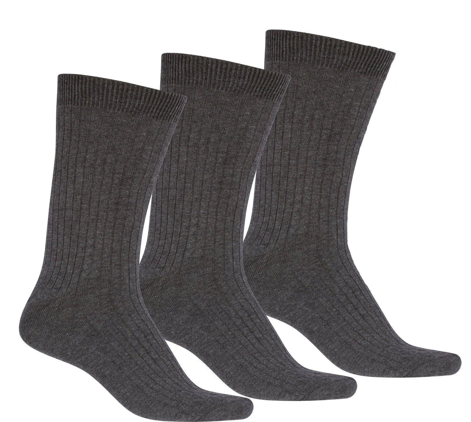 Calcetines de vestir acanalados de mezcla de algodón para hombre de Sakkas