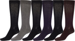 Calcetines de vestir acanalados de mezcla de algodón para hombre de Sakkas