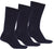 Calcetines de vestir acanalados de mezcla de algodón para hombre de Sakkas