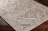 Alfombra lavable de pelo plano beige Barny
