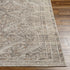 Alfombra lavable de pelo plano beige Barny