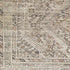 Alfombra lavable de pelo plano beige Barny