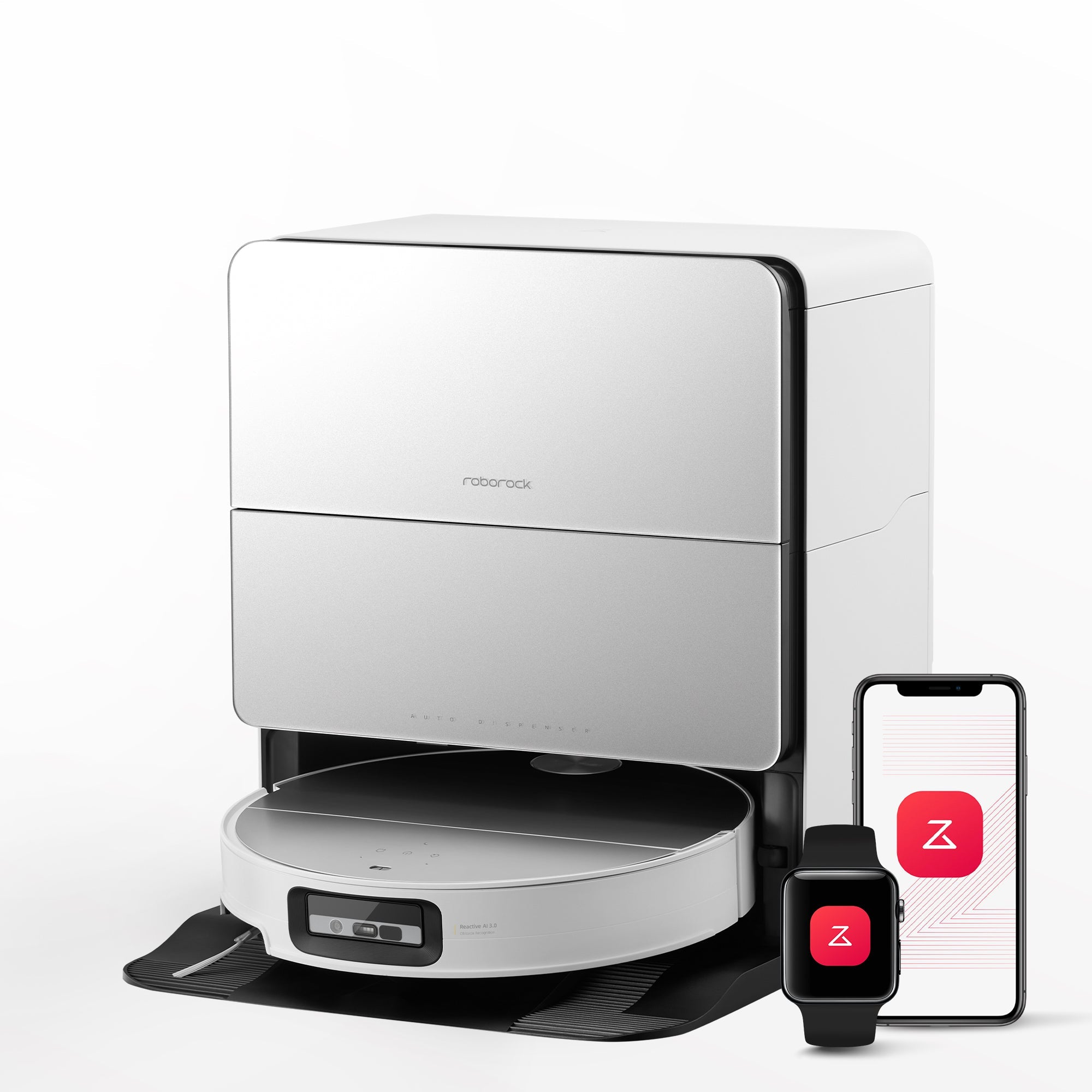 Roborock Saros 10 Robot Vacuum with Dual Anti-tangle System