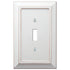 Placa de pared con 1 palanca de madera blanca desgastada Savannah