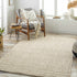 Alfombra de yute color beige Calla - Livabliss x Becki Owens